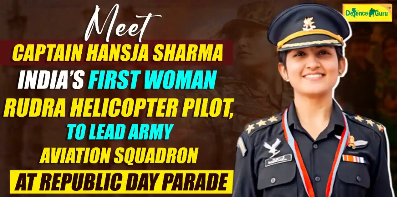 Captain Hansja Sharma Rudra pilot